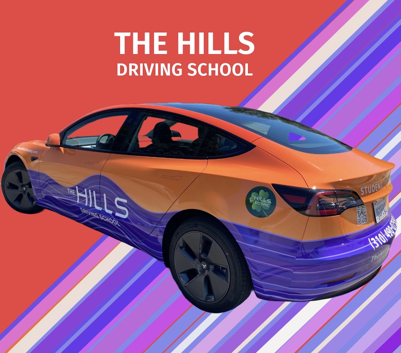 The Hills Driving School Tesla — Los Angeles